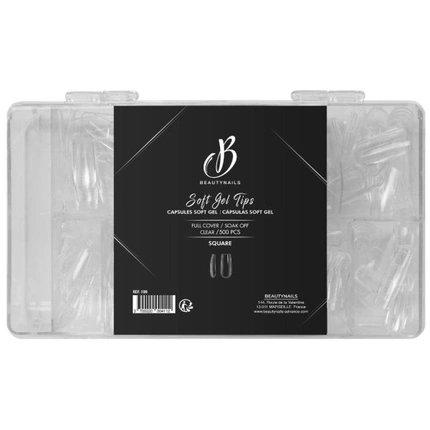 

Мягкие гелевые насадки Bna Square Beautynails