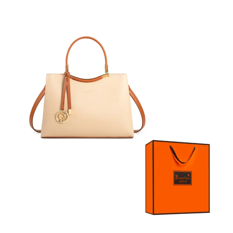 

PAYOT Сумка через плечо из микрофибры, Apricot & Brown