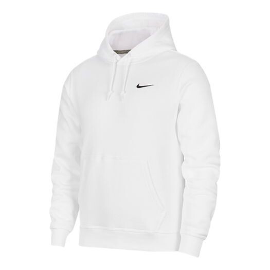 

Толстовка Nike Club Swoosh Solid Color Logo Printing White, белый