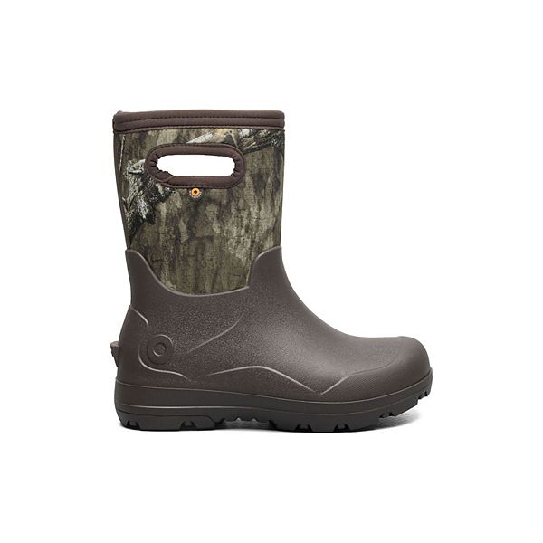 Детские водонепроницаемые резиновые сапоги York seamless Bogs, Mossy Oak — фото 2