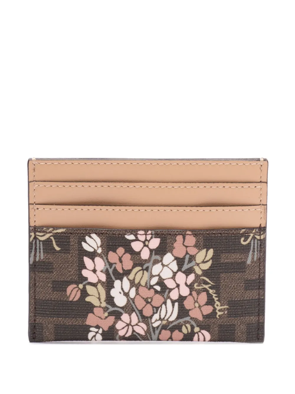 

Картхолдер Roma FENDI, коричневый