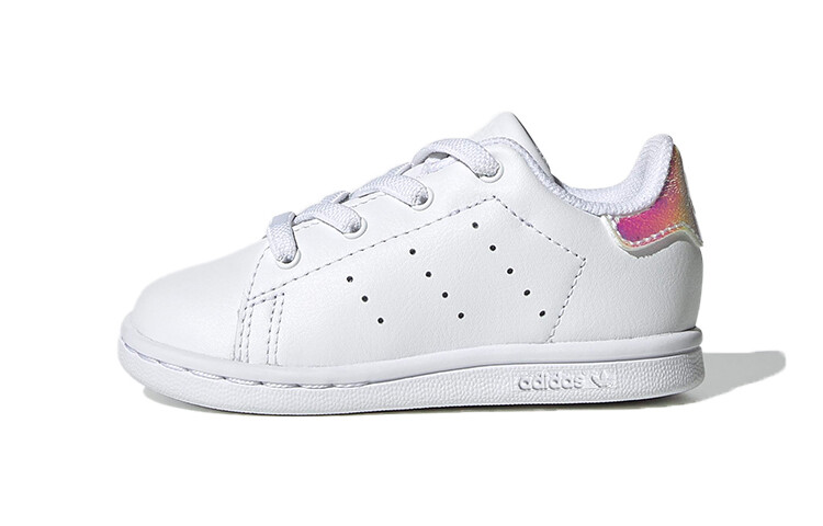Кроссовки Adidas Stan Smith Cloud White Shiny Heel Patch TD