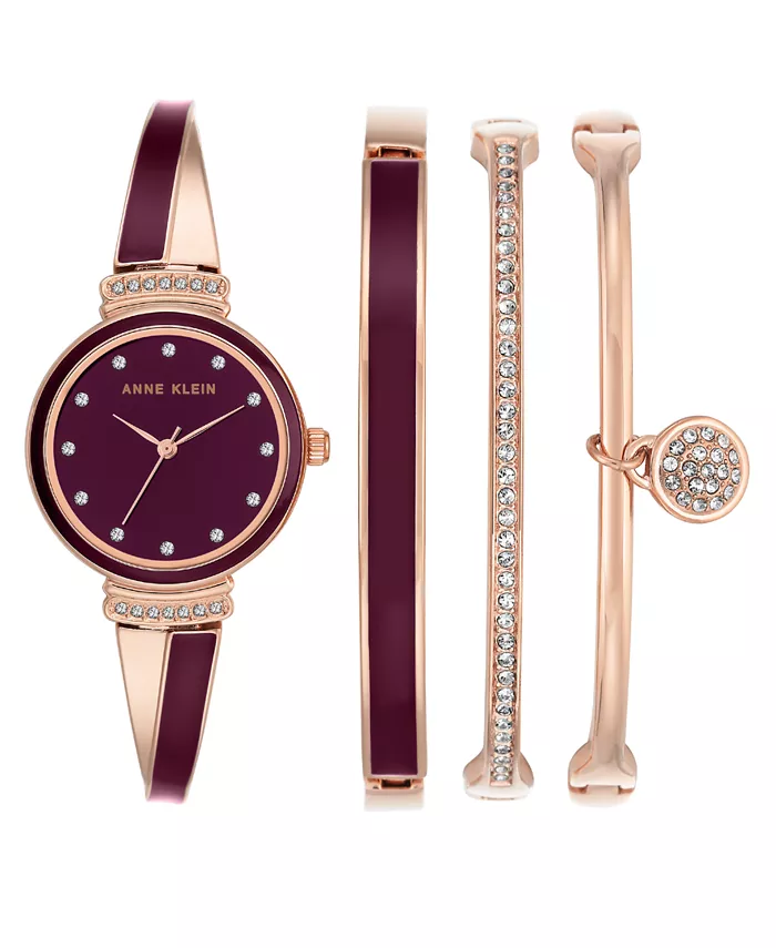 

Часы Glossy Dial с кристаллами циркония Anne Klein
