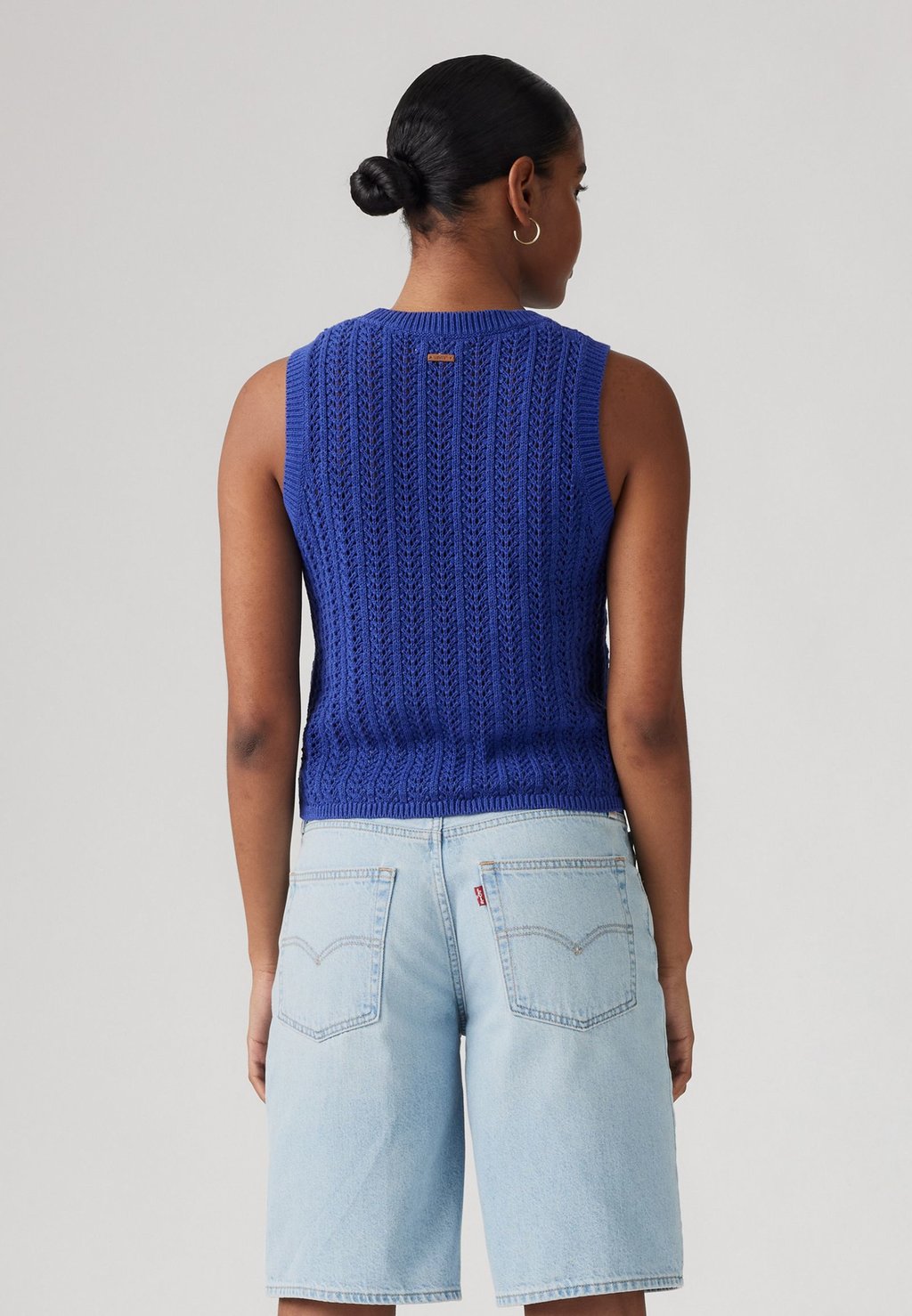 Топ SUNRISE CROCHET TANK Levi's, синий — фото 3