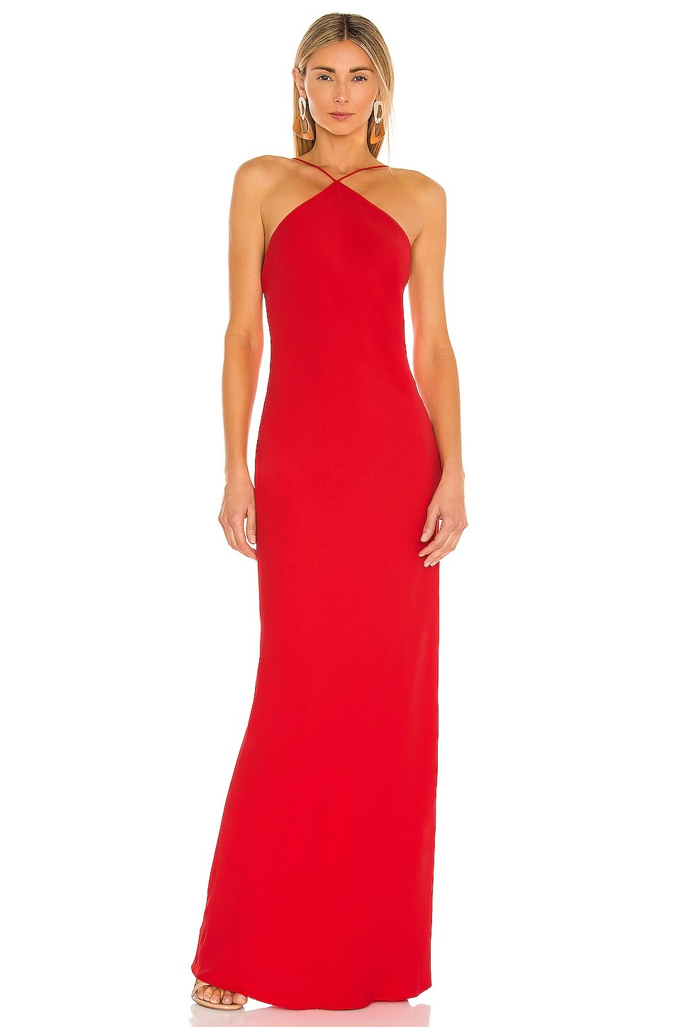 

Платье Amanda Uprichard X REVOLVE Riesling Gown, цвет Lipstick