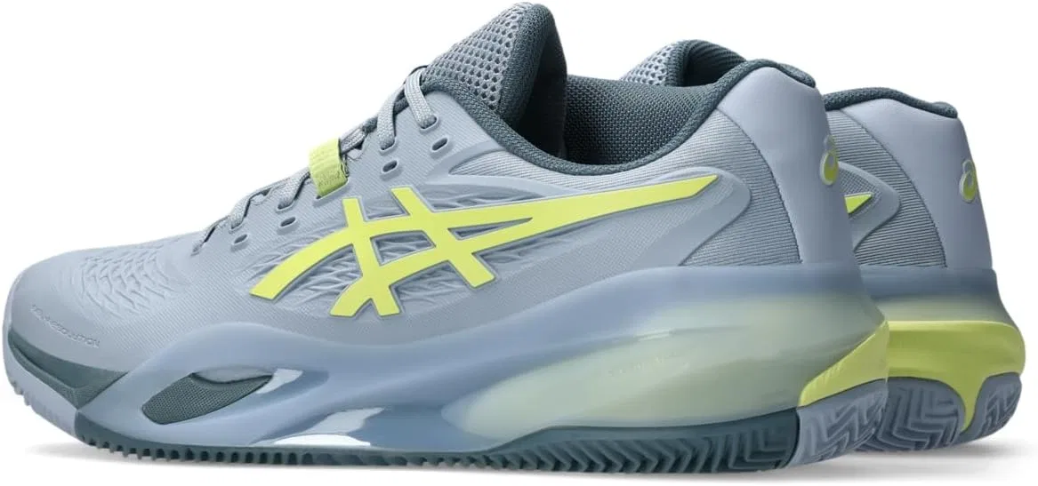 Кроссовки для тенниса ASICS Gel-Resolution X, Grey Blue/Pistachio — фото 3