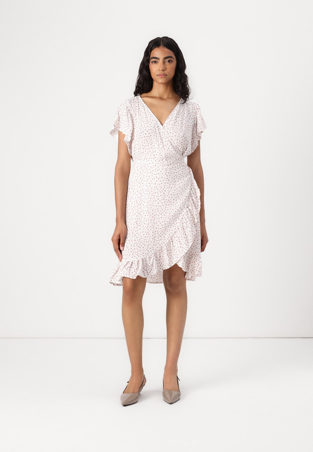 

Повседневное платье VIABIA WRAP DRESS VILA, белый
