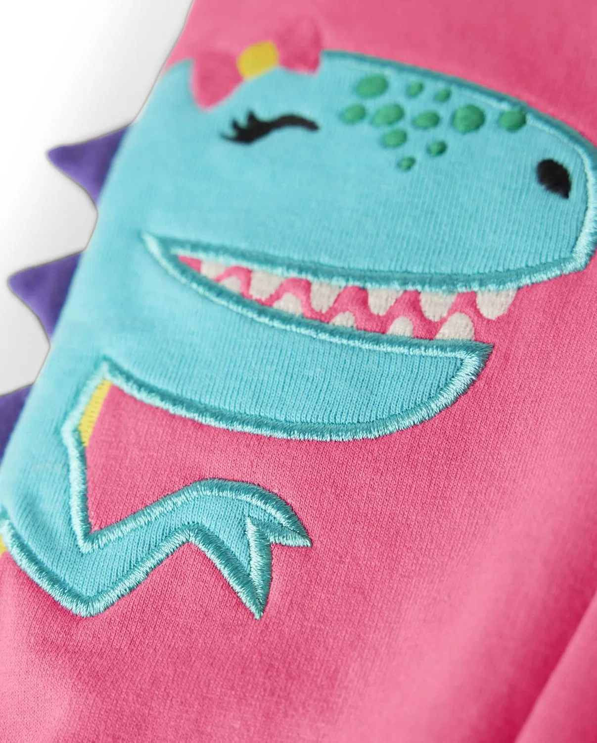 Спортивные штаны-джоггеры Gymboree для девочек и малышей из флиса, Pink Dino — фото 4