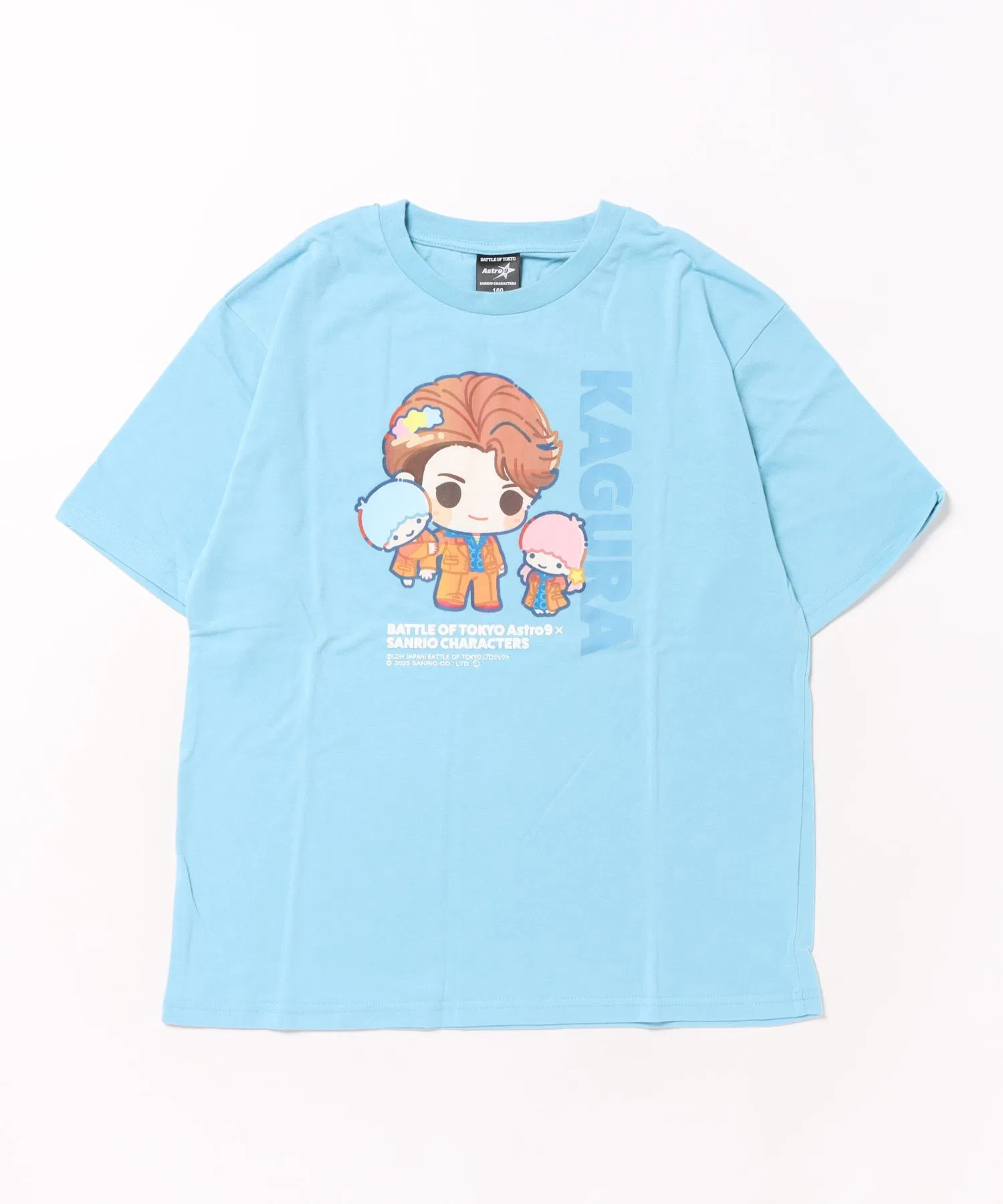 Детская футболка BATTLE OF TOKYO FANTASTICS Sanrio голубая