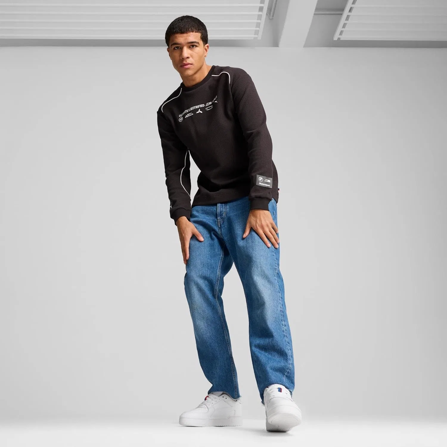 Кроссовки PUMA Herren BMW Motorsport Ca Pro, Vapor Grey — фото 3