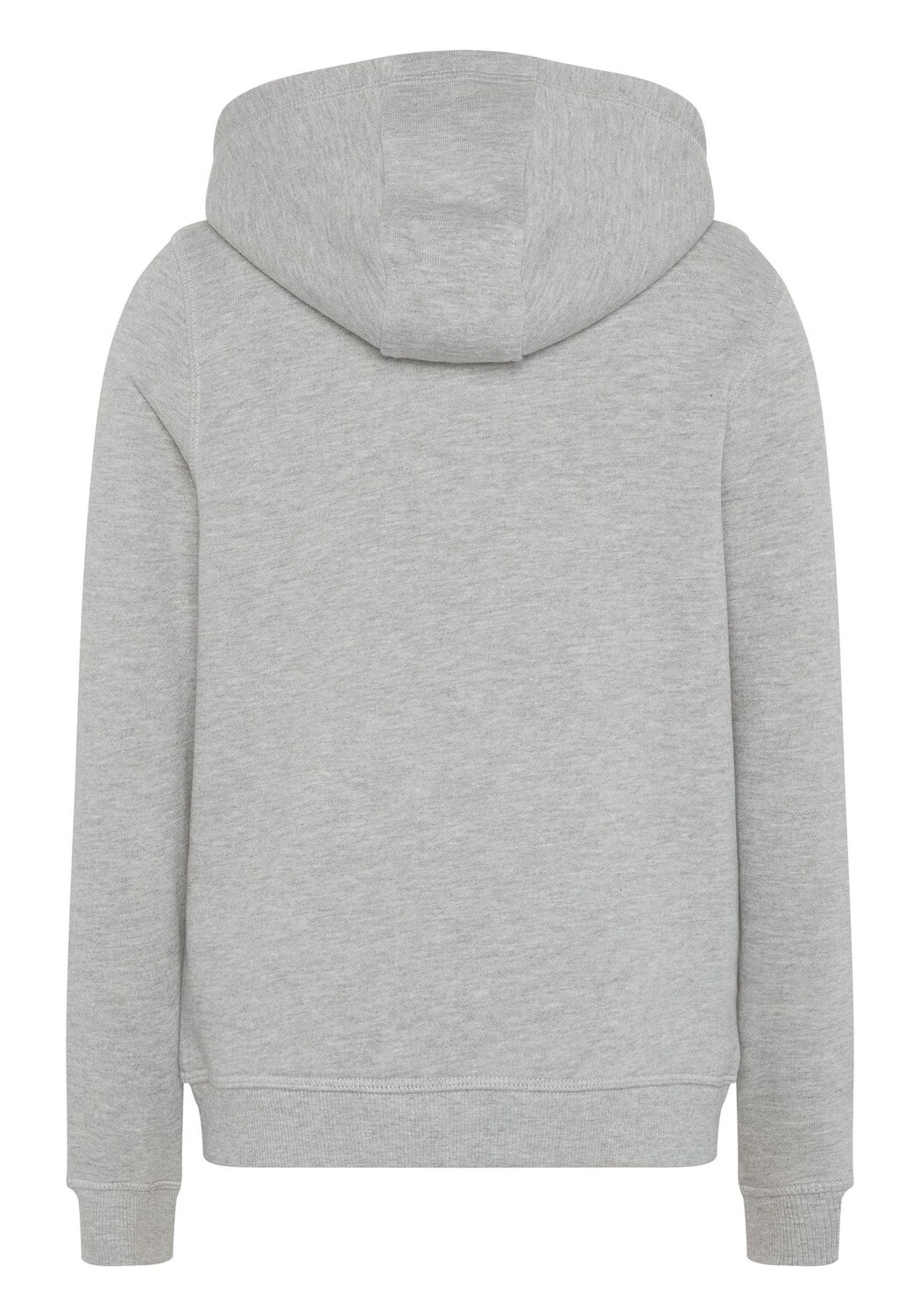 Толстовка с вышивкой этикеток POLO SYLT, цвет Neutral Gray Melange — фото 2