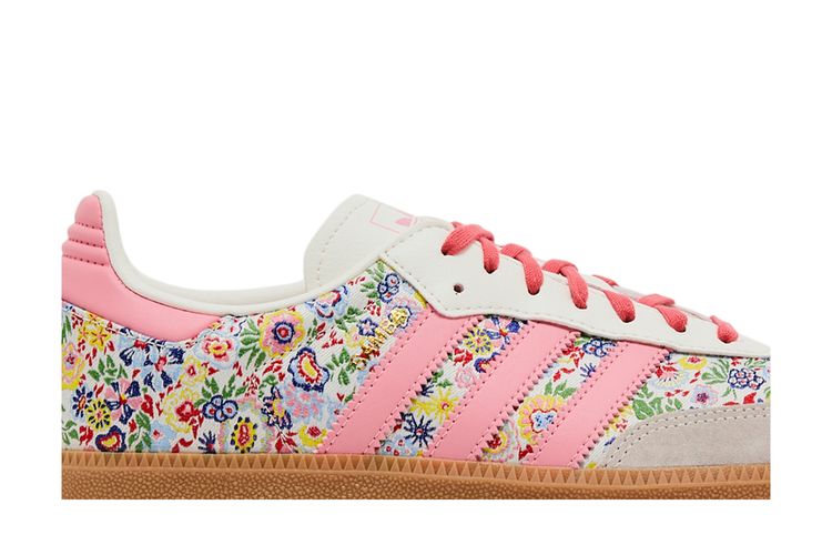 Кроссовки Liberty London x Samba OG J 'Floral Embroidery', кремовый — фото 2