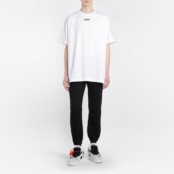 Футболка ss20 arrows logo print short sleeve loose Off-White, белый — фото 3