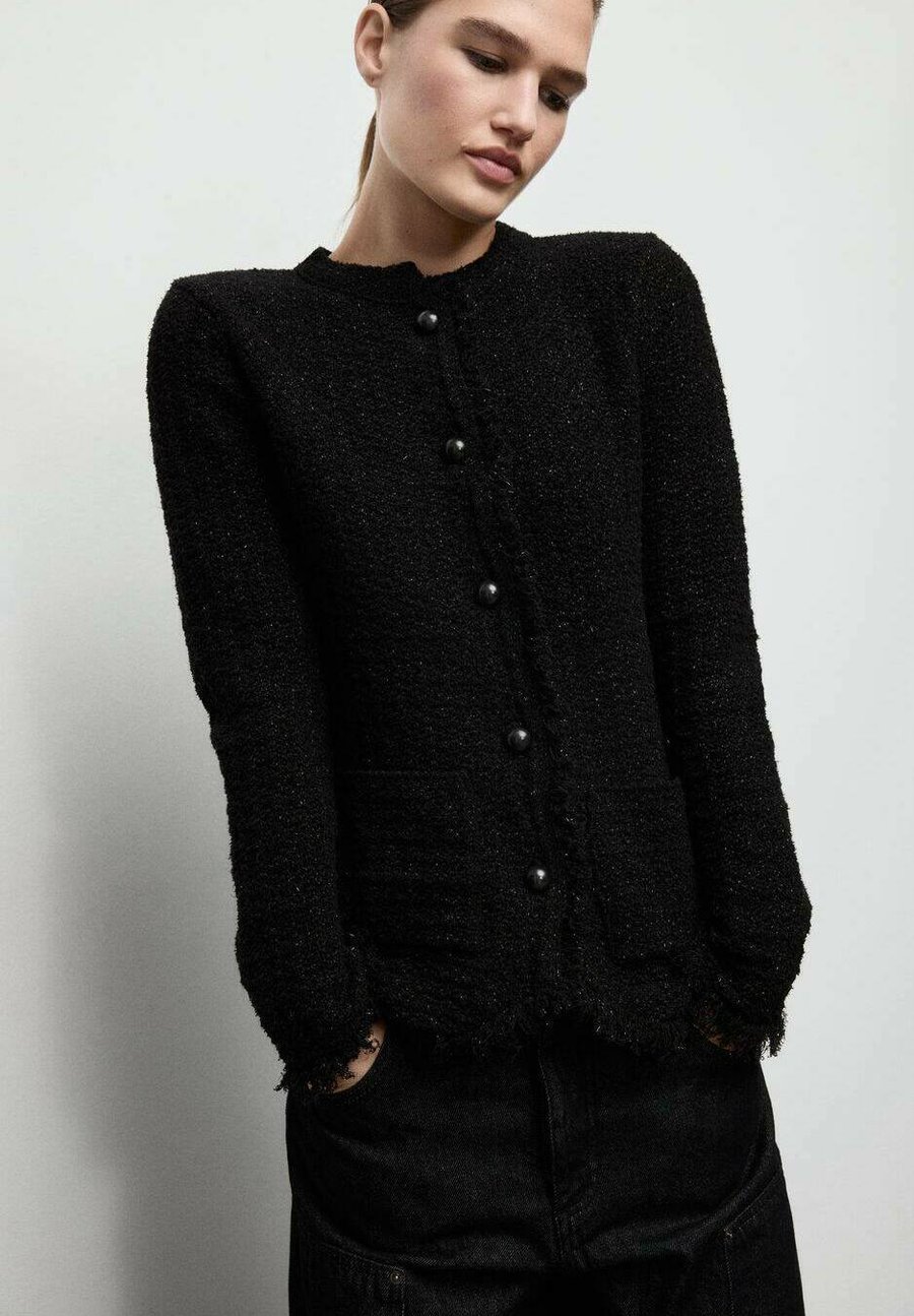 

Кардиган Mango Cardigan, Černá/Black