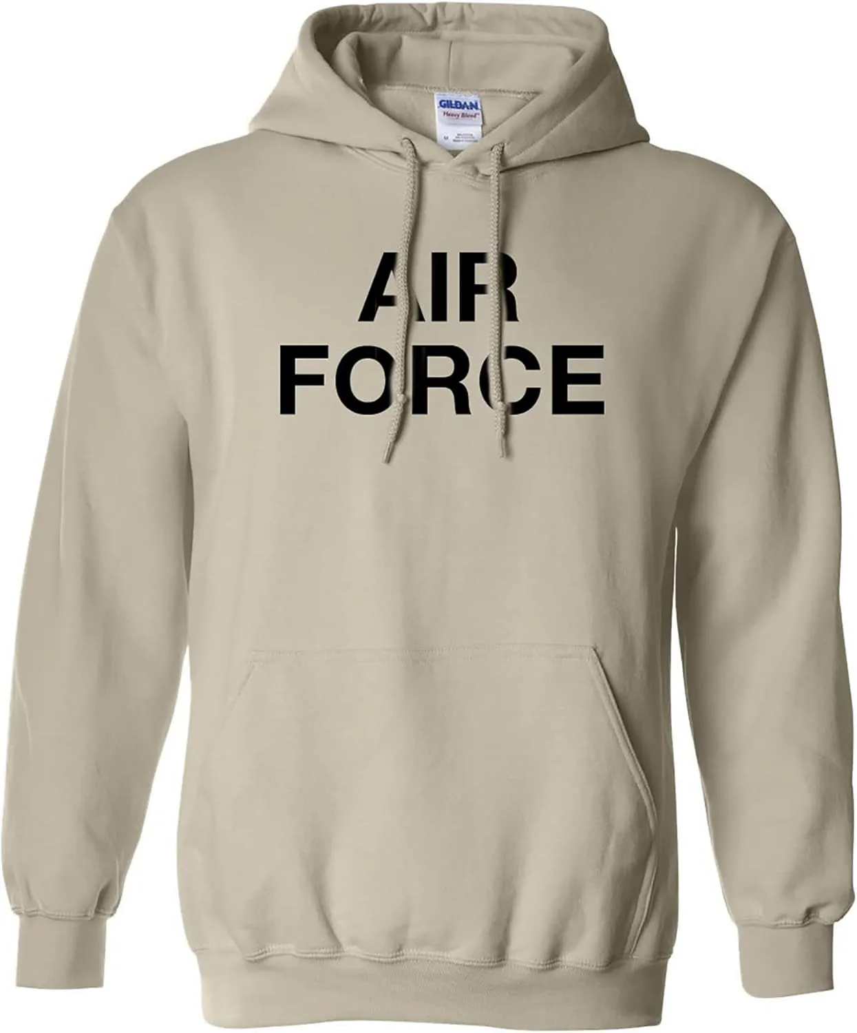 

Толстовка Zerogravitee Vintage Air Force с капюшоном в цвете sand