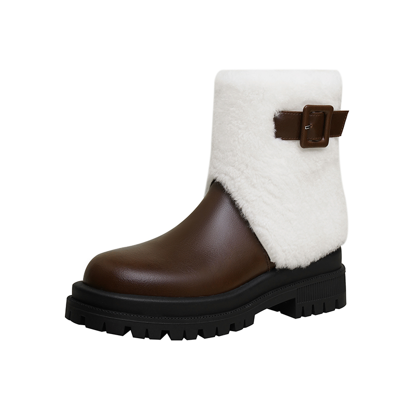 Ботильоны женские 5,5 см Yeezyy Reezy, Brown