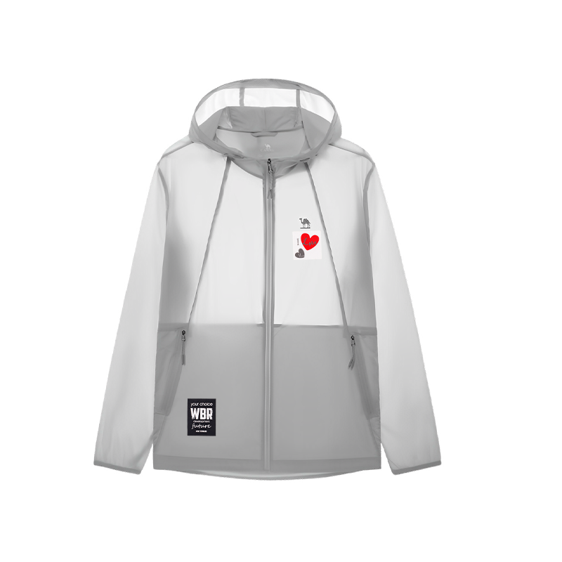 

CAMEL Urban Function Series Super Light Breathable And Quick Dry Cooling Sun Protection Clothing Unisex Space Gray