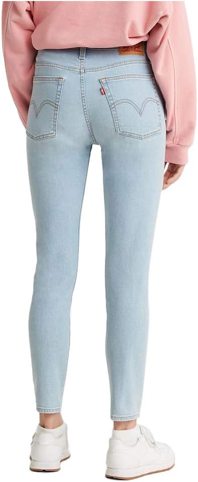 Женские джинсы Levi's Wedgie Skinny (стандартные и большие), Opal Shimmer — фото 3