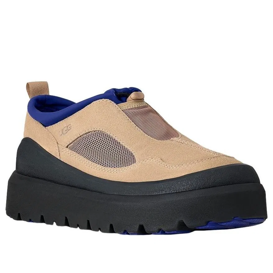 Кроссовки UGG Heritage Utility Axoid Patchwork 'Sand Regal Blue' 1174995-SDRG, бежевый — фото 2