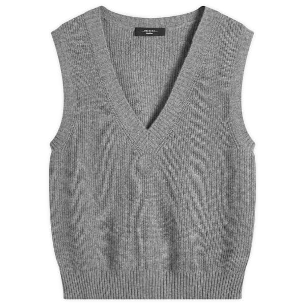 

Жилет жилет трикотажный Weekend By Max Mara, серый