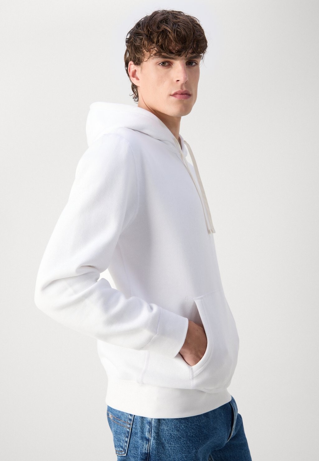 Толстовка с капюшоном ESSENTIAL HOODY Tommy Hilfiger, белый — фото 2