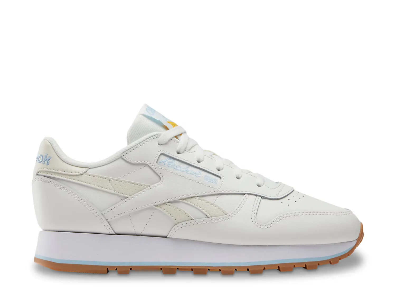 

Кроссовки Classic Leather Sneaker Reebok, кремовый, Бежевый, Кроссовки Classic Leather Sneaker Reebok, кремовый