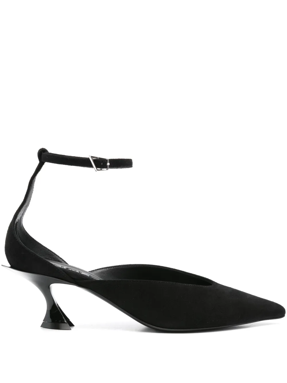 Туфли Fang 55 с ремешком на щиколотке Mugler, черный