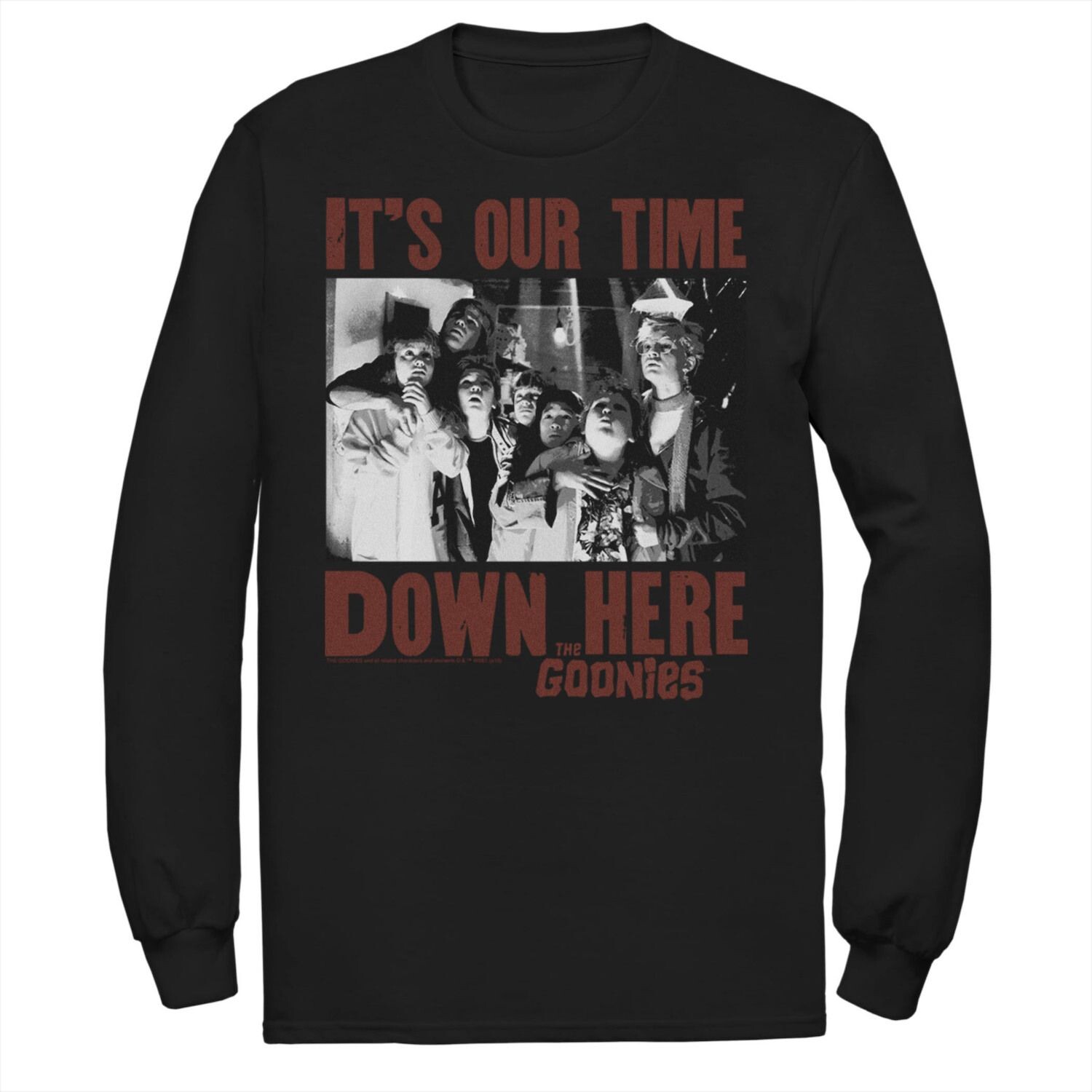 

Мужская футболка с надписью The Goonies It’s Our Time Down Here Licensed Character