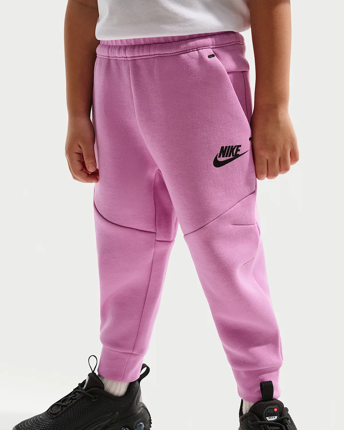 Детский спортивный костюм Nike Sportswear Toddler Tech Fleece, Purple — фото 4