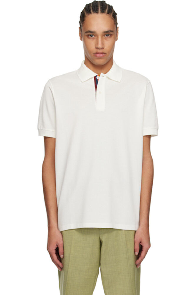 

Поло Off-White Artist Stripe Placket Paul Smith