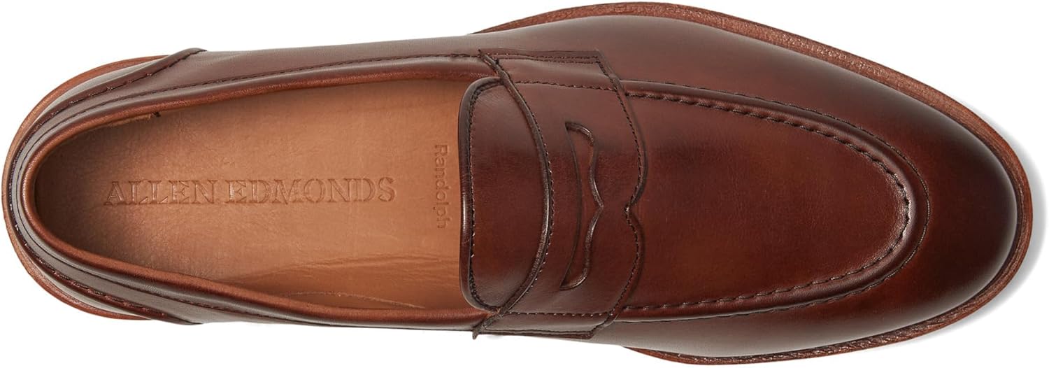 Мужские лоферы/мокасины Allen Edmonds Rand Verse, Chili Leather — фото 2