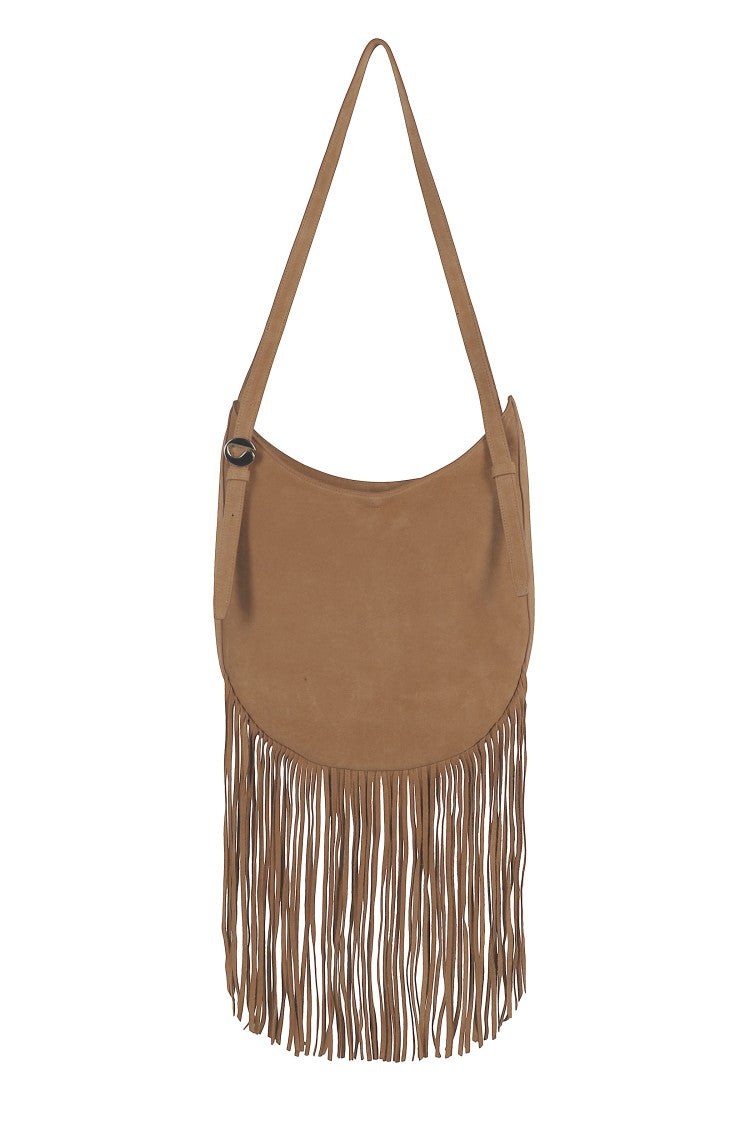 

Сумка Suede Fringed Hobo Belt Coperni, коричневый