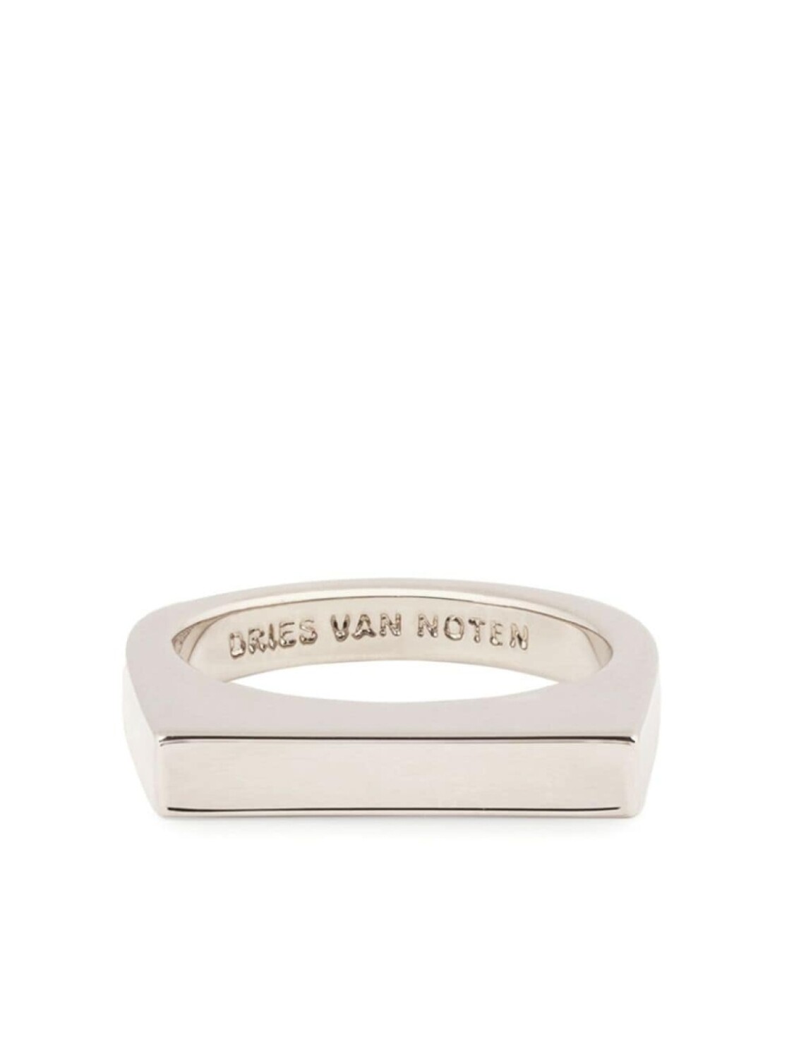 

Перстень с логотипом DRIES VAN NOTEN, серебряный