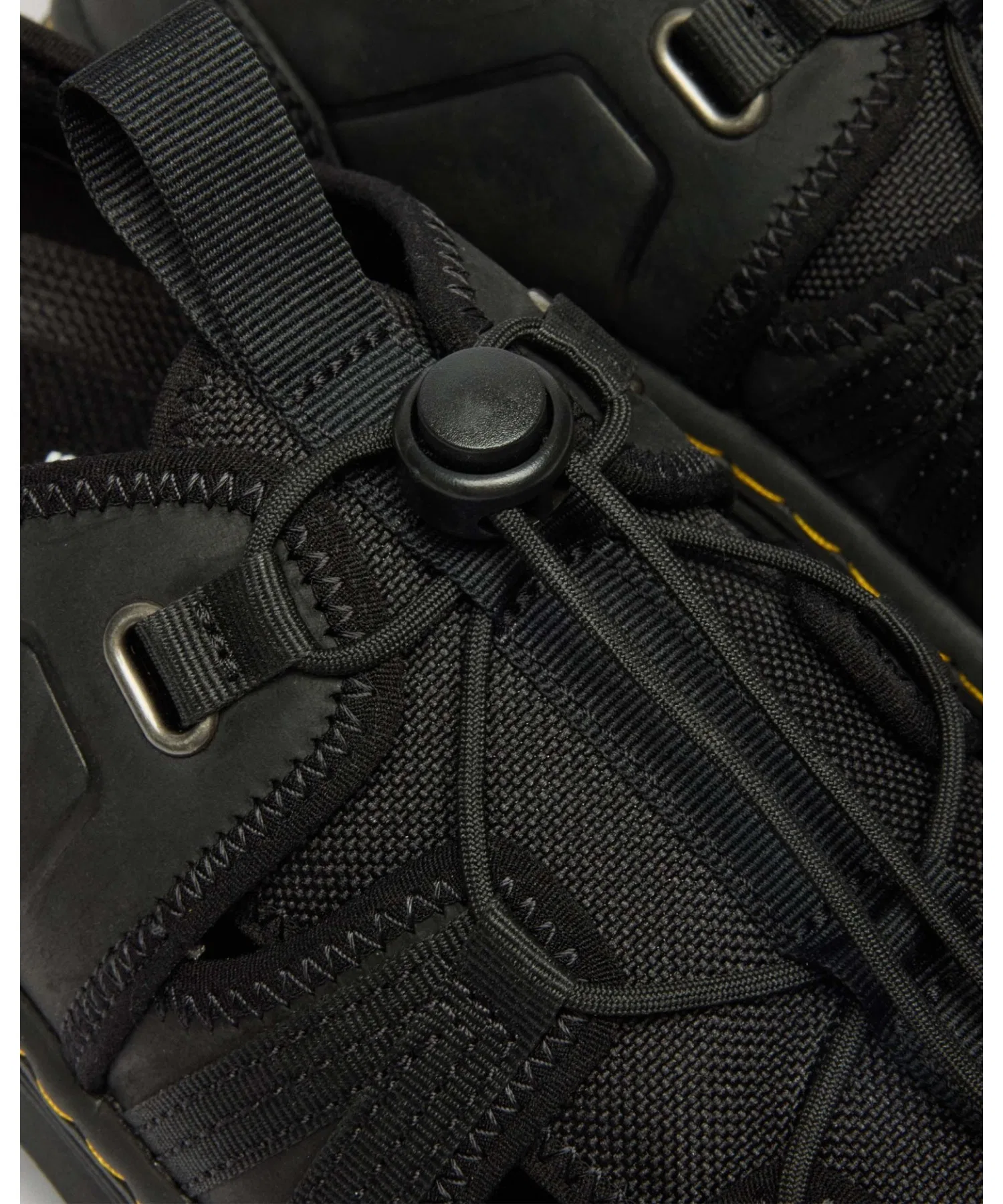 Мужские полуботинки Dr. Martens WAYFINDER из ткани и кожи чёрные — фото 4