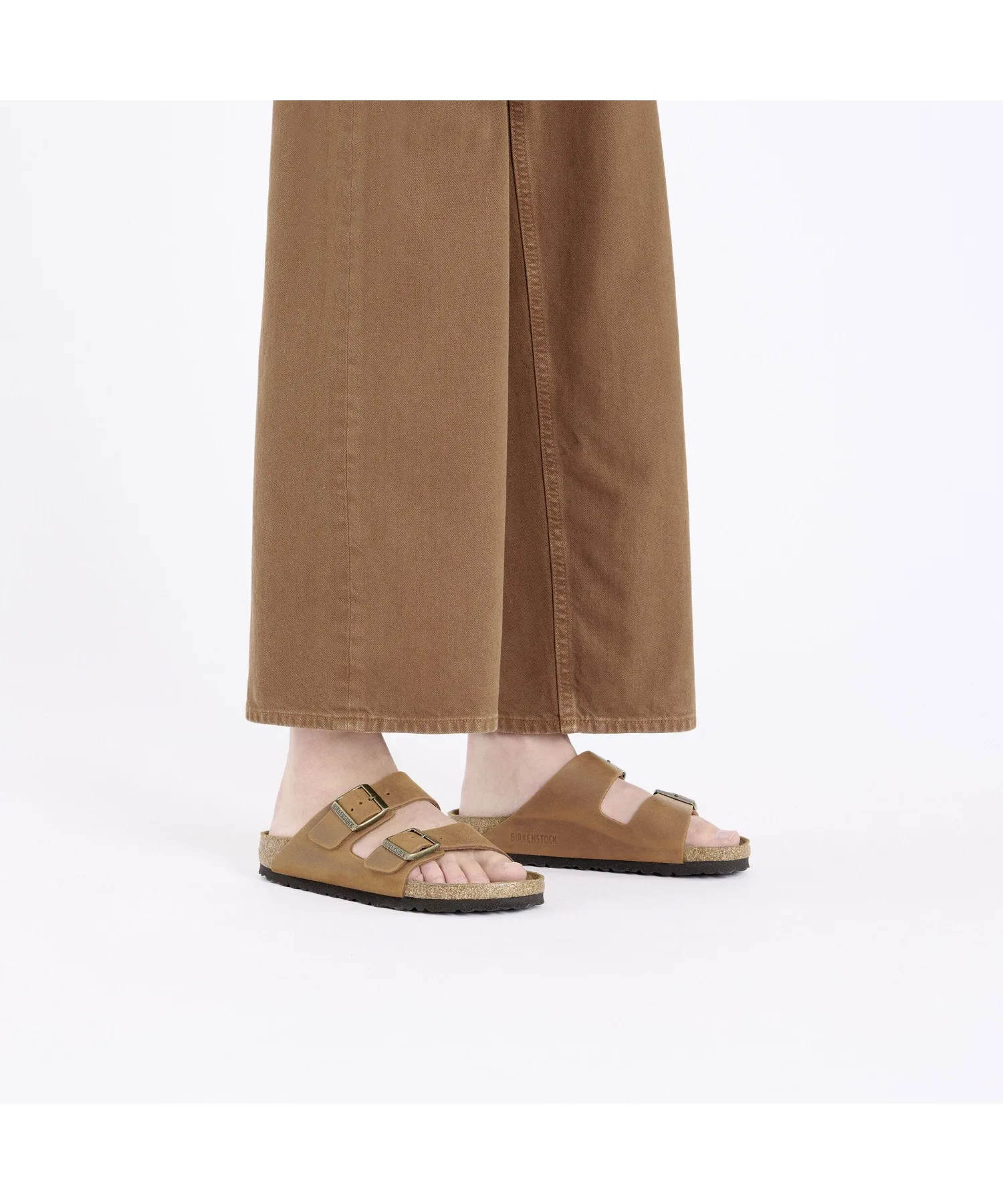 Унисекс сандалии BIRKENSTOCK Arizona из кожи — фото 3