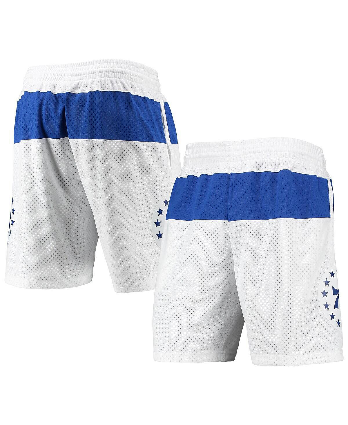 

Мужские белые шорты Philadelphia 76ers 2003-04 Hardwood Classics Swingman Mitchell & Ness