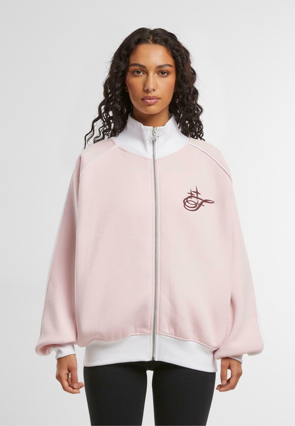 

Толстовка на молнии SPORTY FELICIOUS, розовый