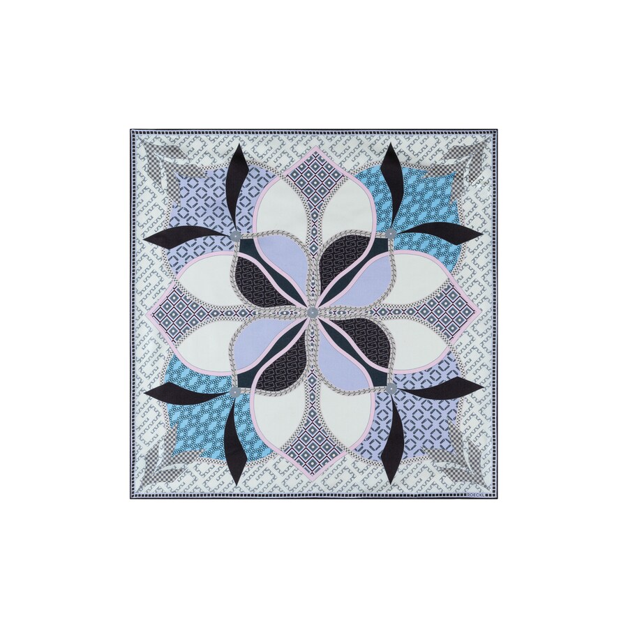 

Платок Roeckl Flower Mandala, синий