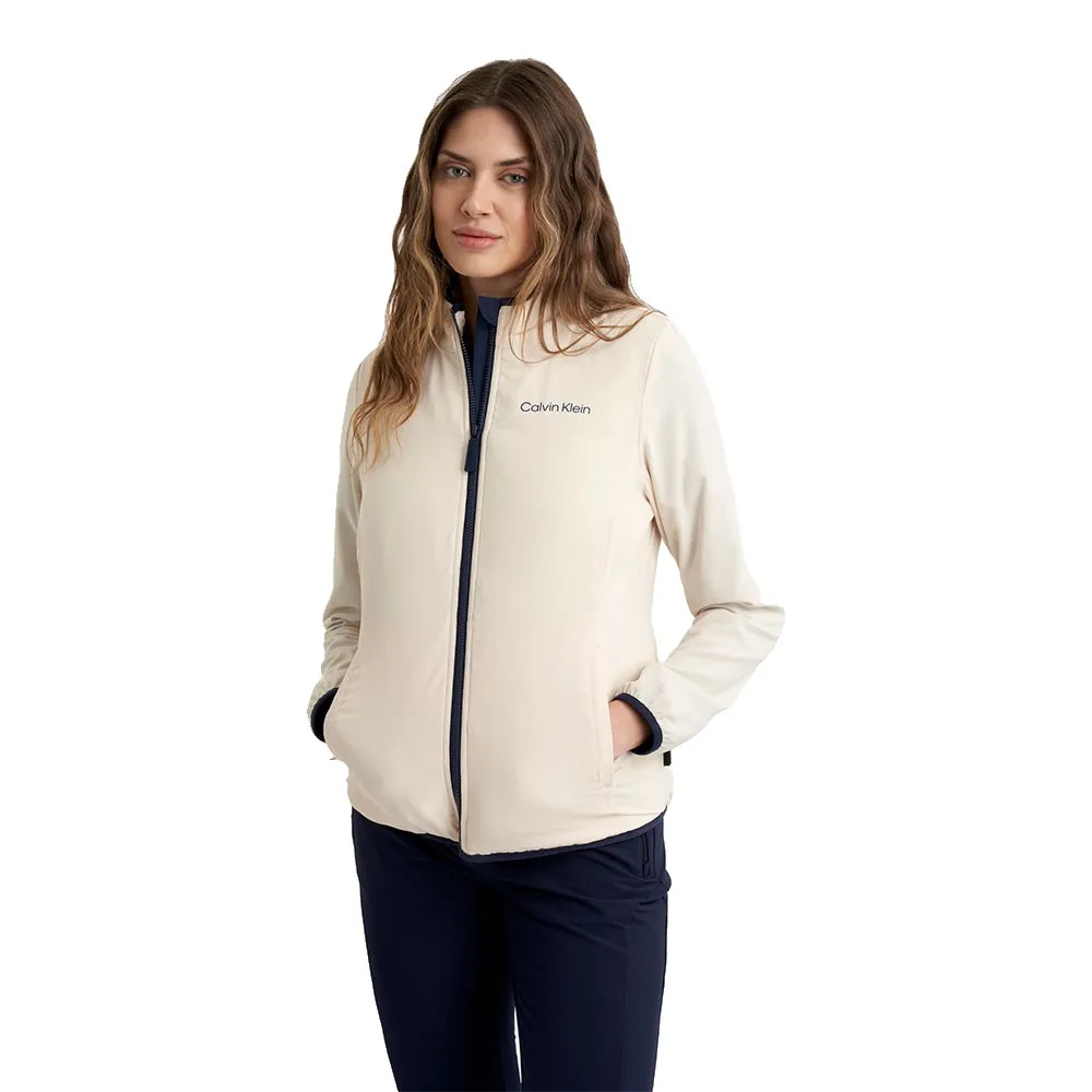 

Куртка Calvin Klein Golf Faye Full Zip, бежевый