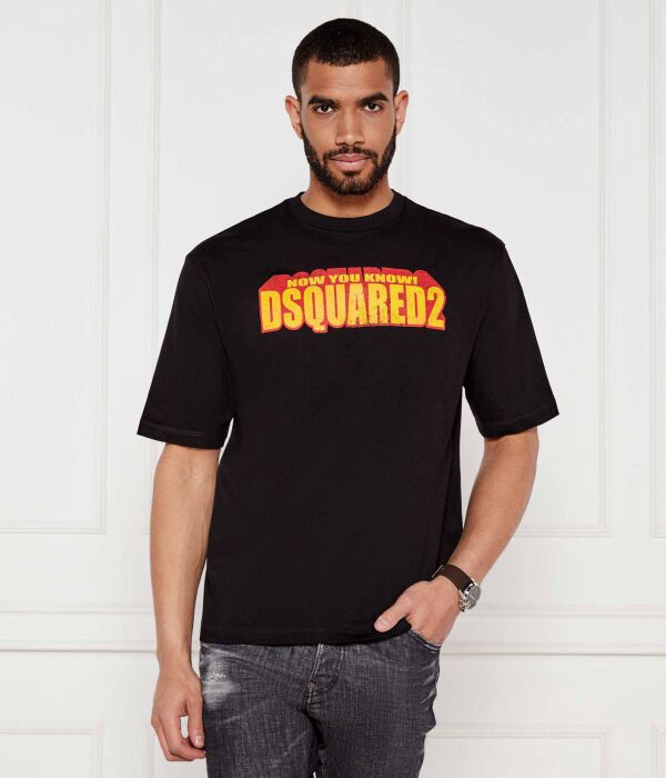 

Футболки Loose fit Dsquared2, черный