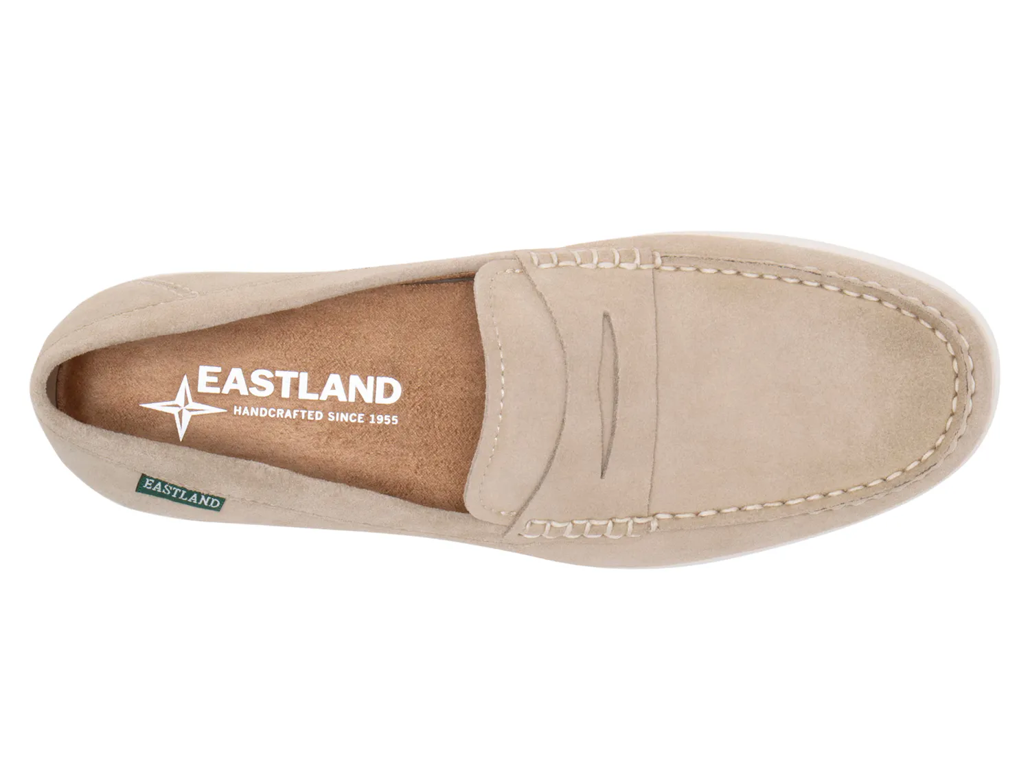 Лоферы Baldwin Penny Loafer Eastland, цвет sandnubuck — фото 4