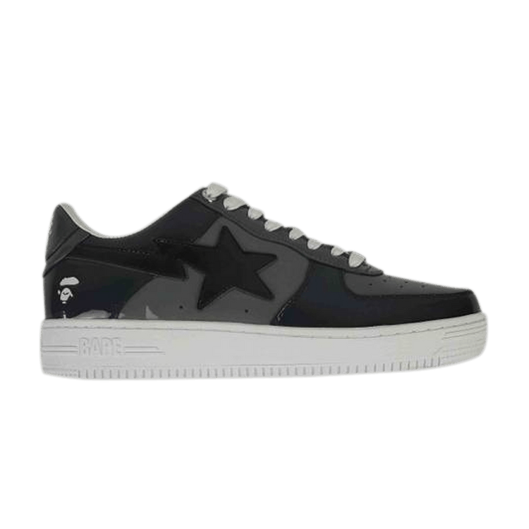 

Кроссовки BAPE Bapesta Low M2 'Black', черный
