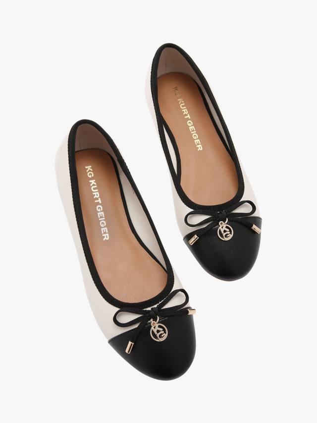 Туфли-лодочки mindy ballerina KG Kurt Geiger, цвет Putty/Black — фото 3
