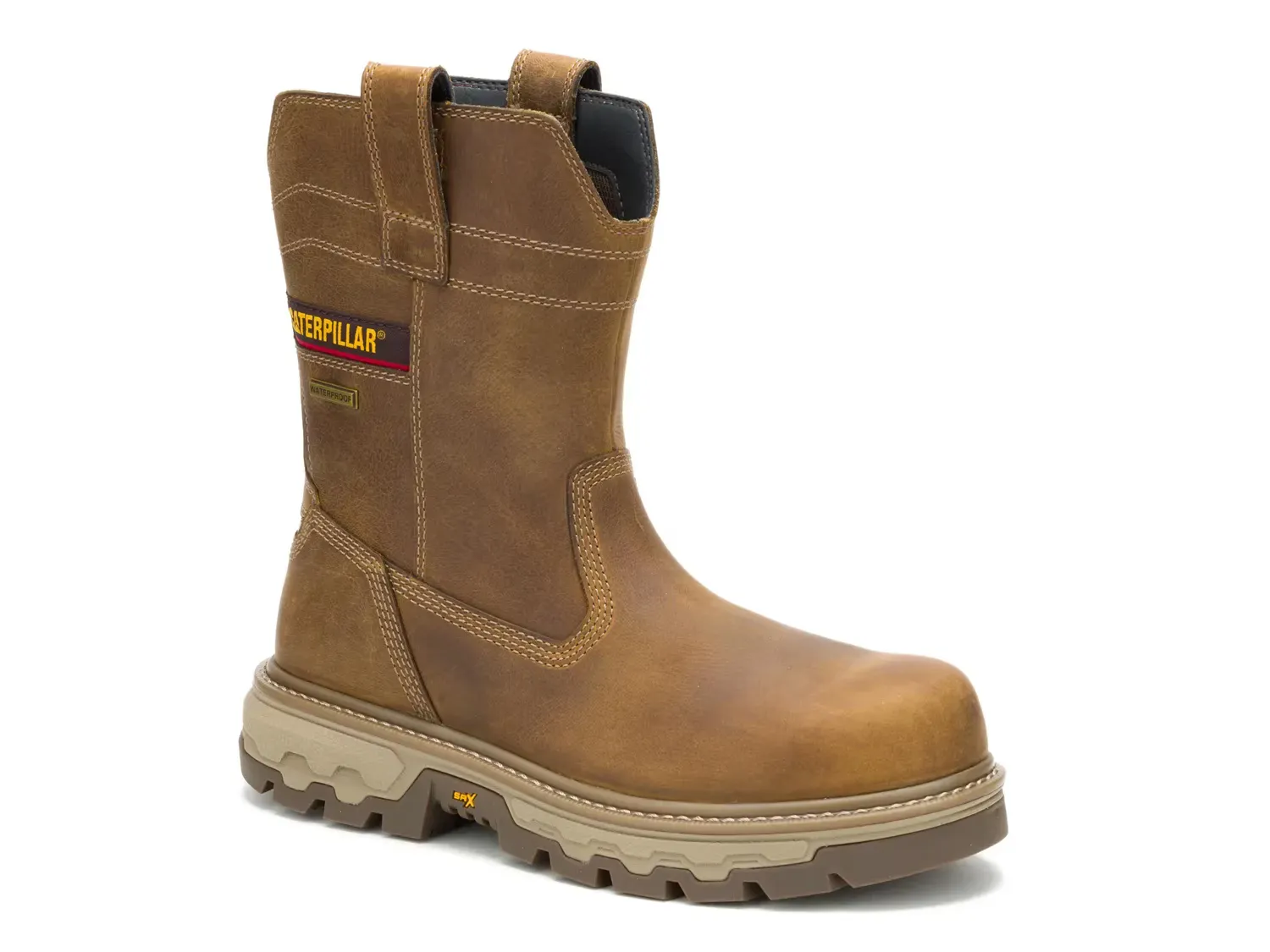 

Рабочие ботинки Colorado Equip Wellington с композитным носком - мужские Caterpillar, Dark Brown