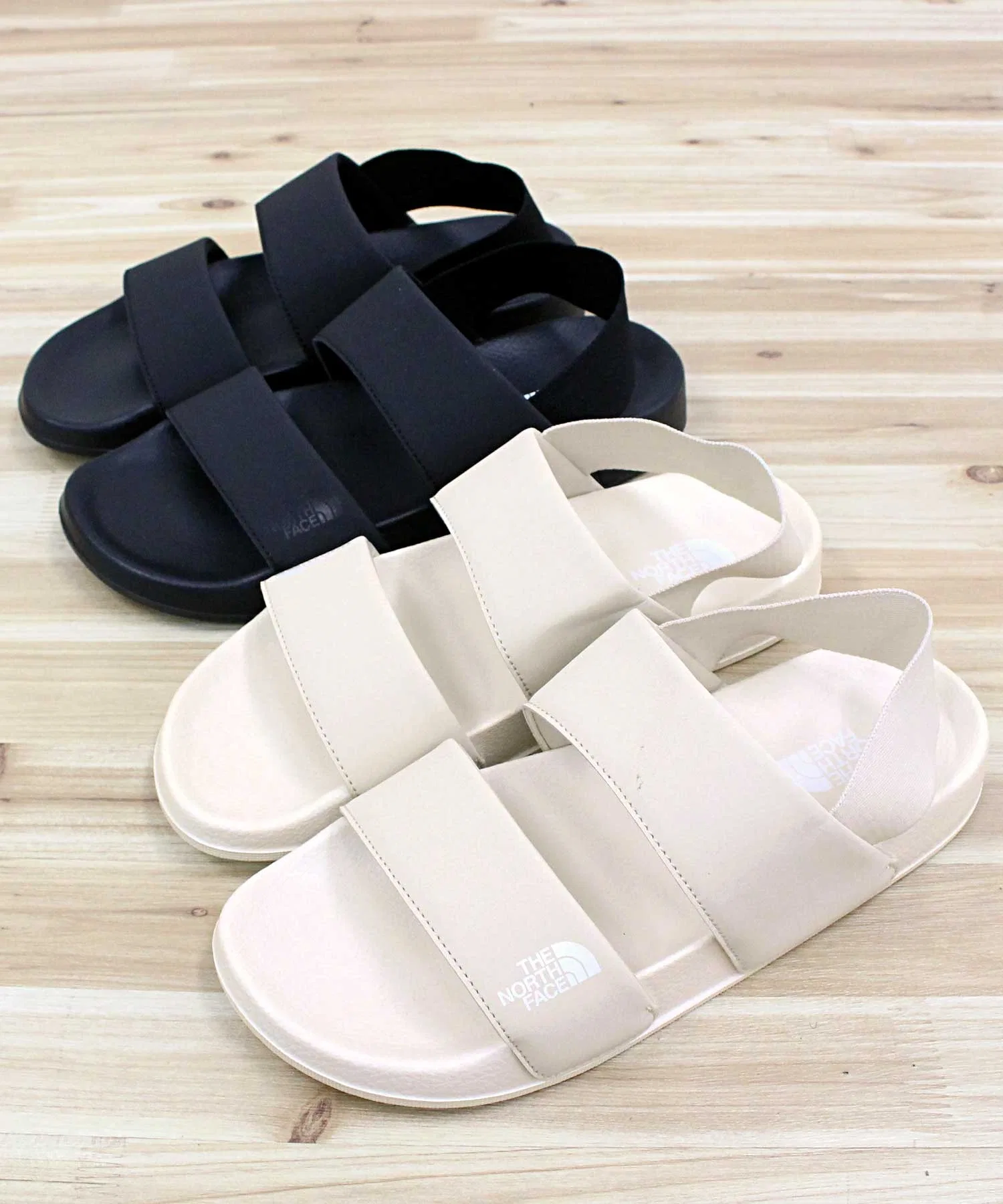 Унисекс сандалии The North Face BASIC SANDAL лёгкие бежевые — фото 2
