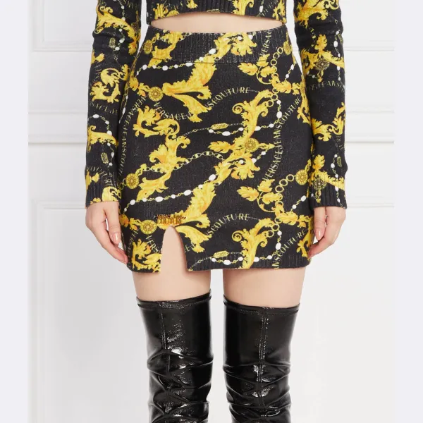

Юбка Versace, черный
