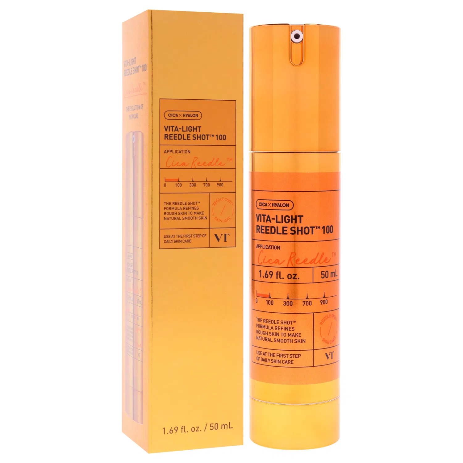 Сыворотка Vita-Light Reedle Shot 100 от Vt Cosmetics для женщин - 1,69 унции, Clear — фото 3