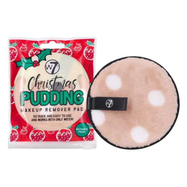 

Многоразовая салфетка для снятия макияжа, 1 шт. W7 Christmas pudding