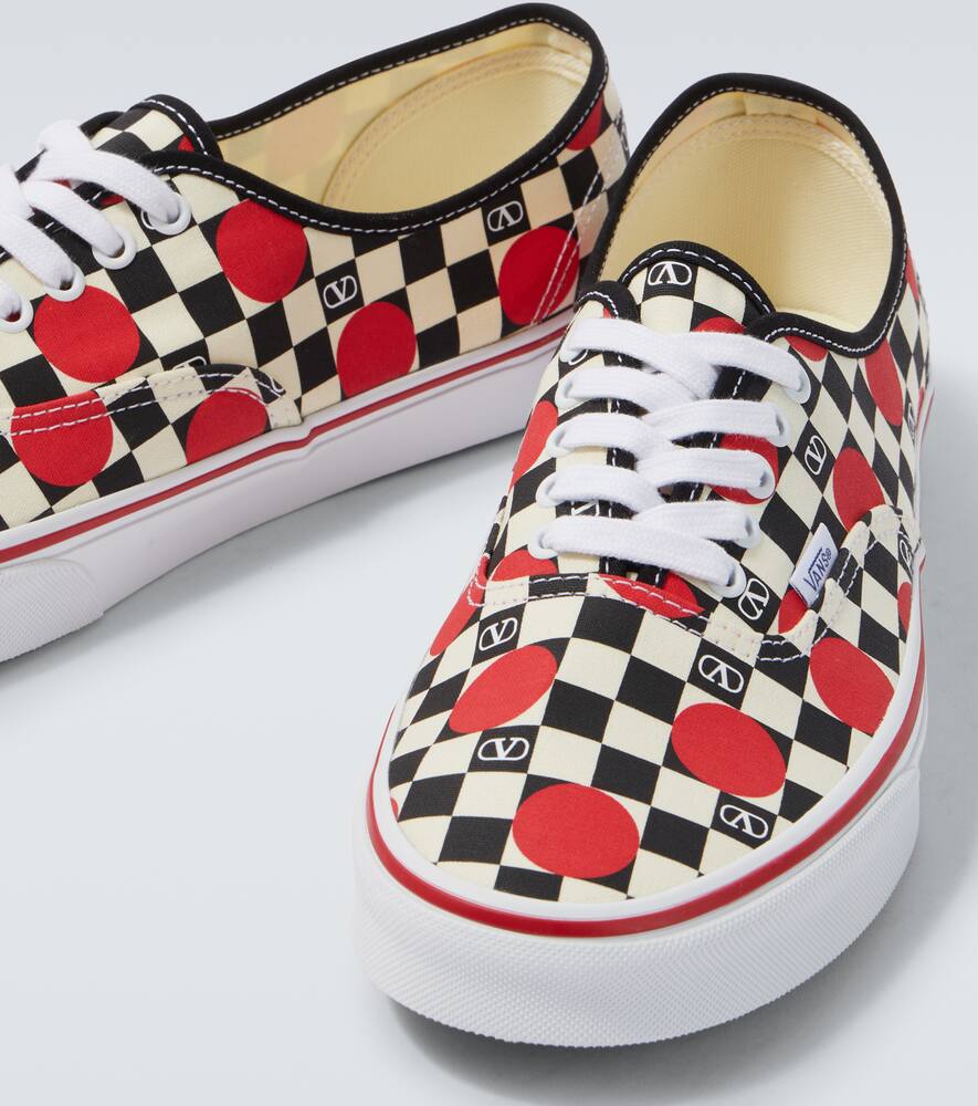 Vans VLogo кеды из канваса Valentino Garavani, Burro-Nero-Rouge — фото 3