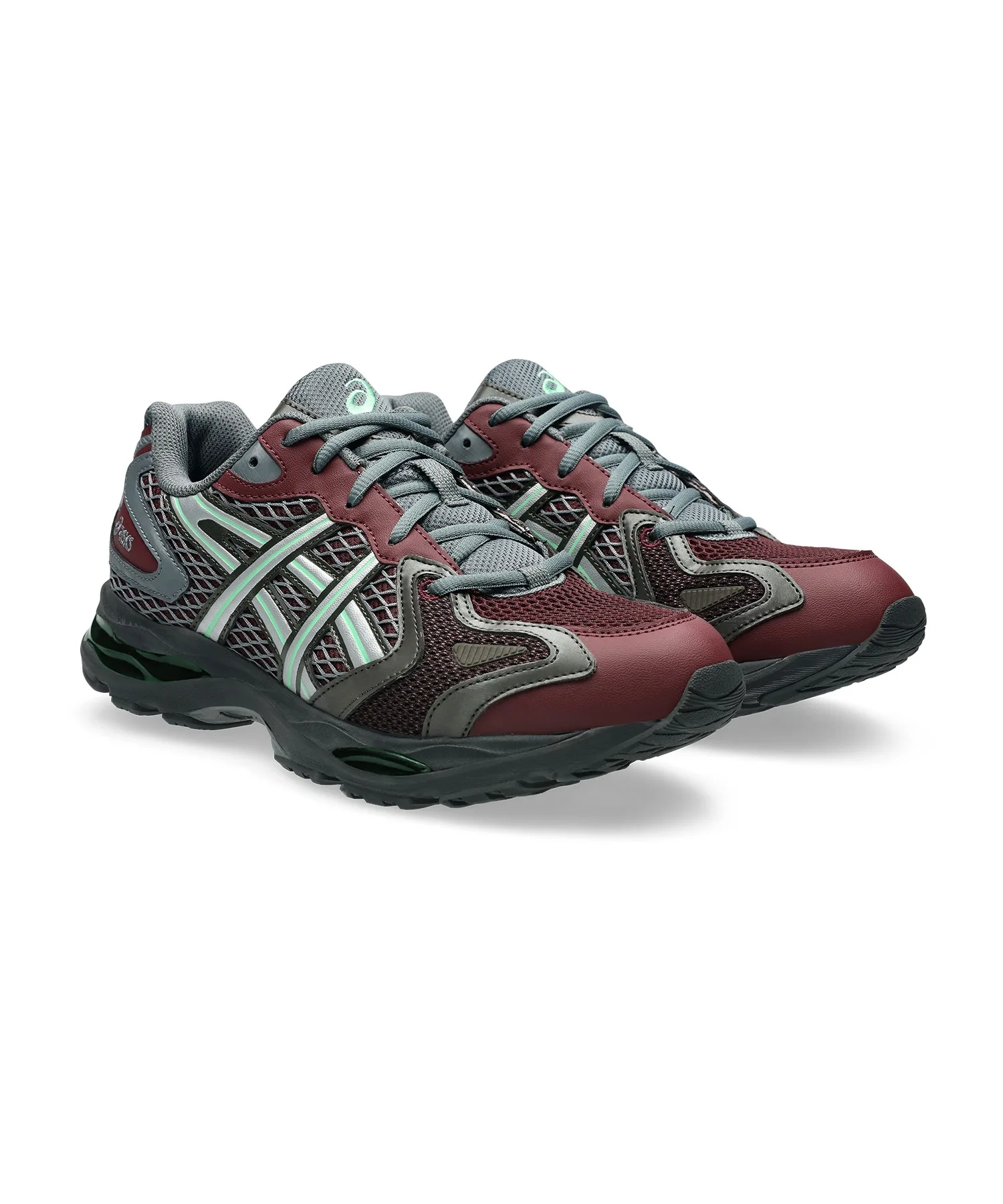 Унисекс кроссовки для спорта и стиля GEL-K1011 ASICS красные
